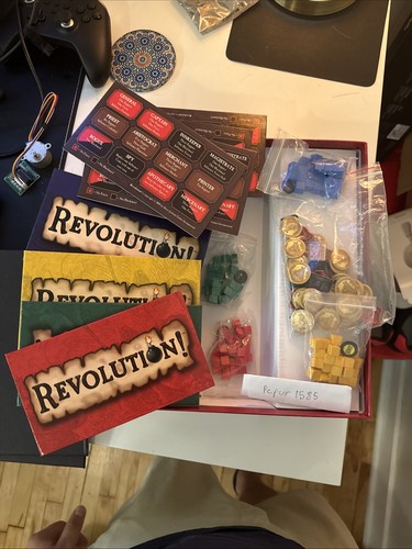 Revolution Board Game by Steve Jackson 1st Edition, 1st Printing - photo 5
