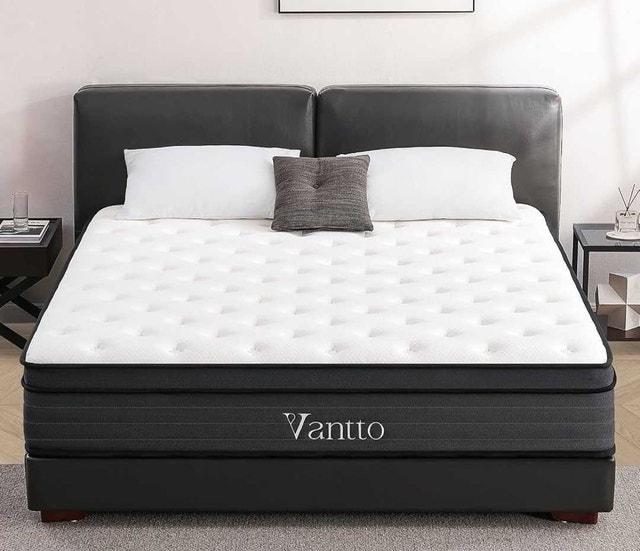 Vantto Queen 12" Hybrid Memory Foam Mattress