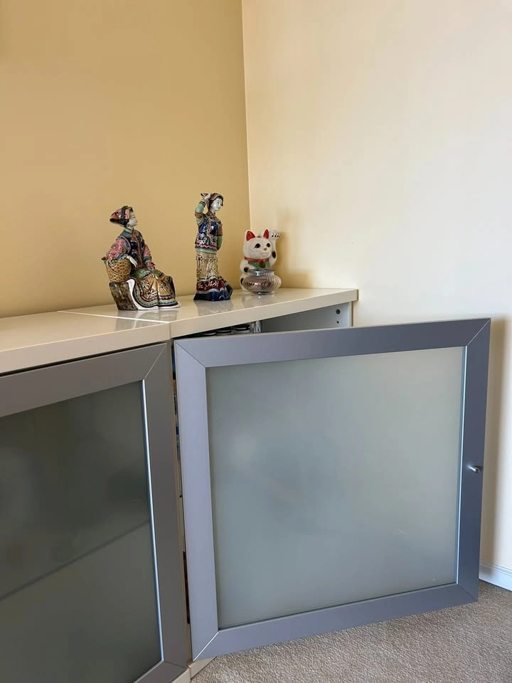 Frosted-Glass Modular Sideboard / Credenza - photo 2