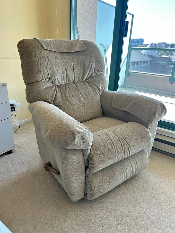 Fabric Rocker-Recliners (Beige) Lazy Boy