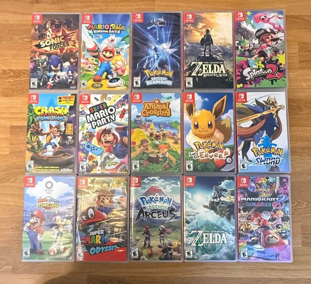 Nintendo Switch Games - Prices in Description