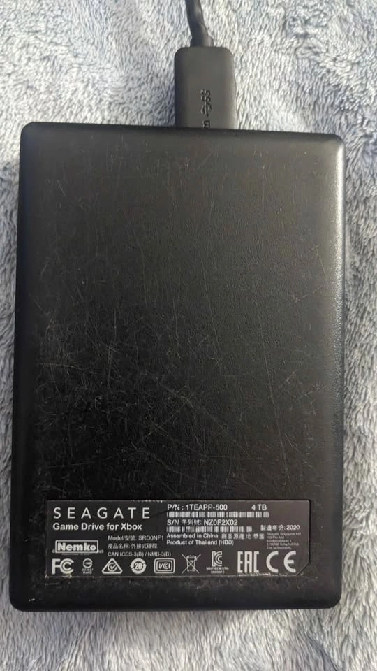 Seagate Game Hard Drive for Xbox One 4TB Green STEA4000402 - photo 3
