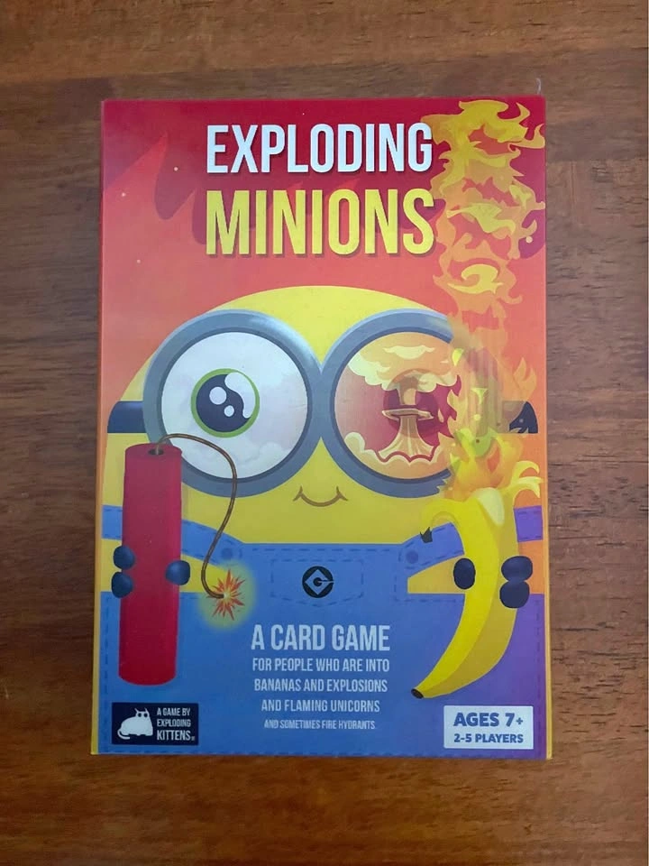 Exploding Minions card game