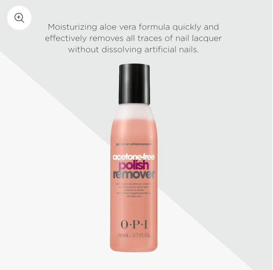 OPI acetone-free polish remover - photo 2