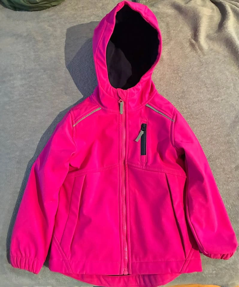 Spring/Fall water repellent lined girls jacket x/s 4/5