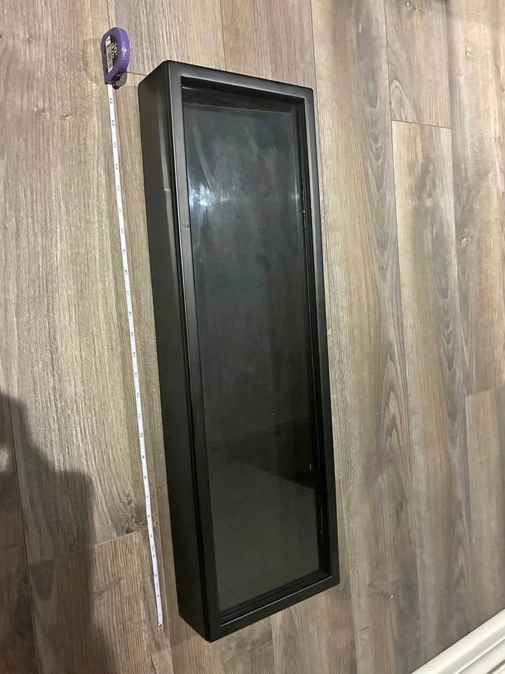 26.5 inch wooden display case
