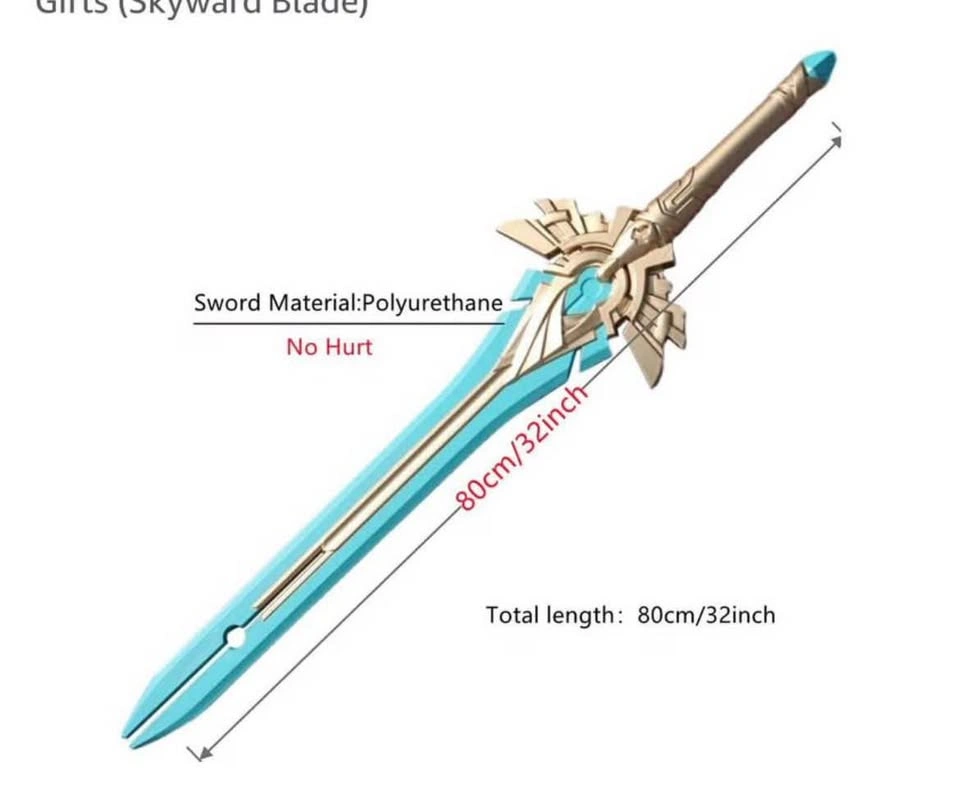 Toy Sword Skyward Blade Genshin Impact Zelda Link - photo 2
