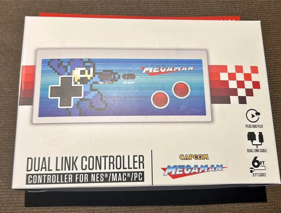 Mega man Dual Link Controller NES