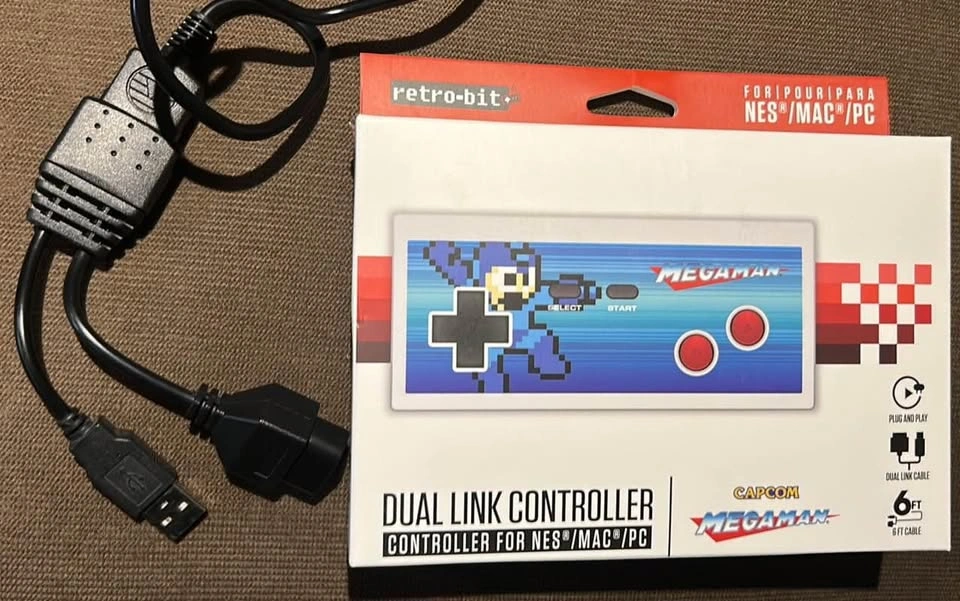 Mega man Dual Link Controller NES - photo 3