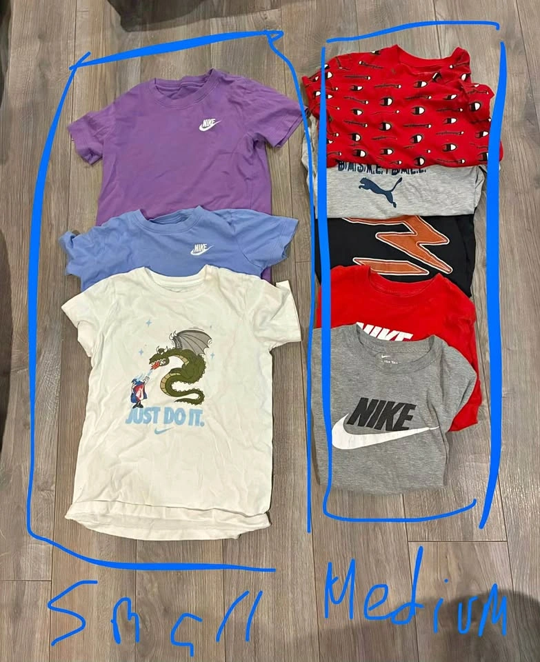 Boys t shirt Lot Small and Medium