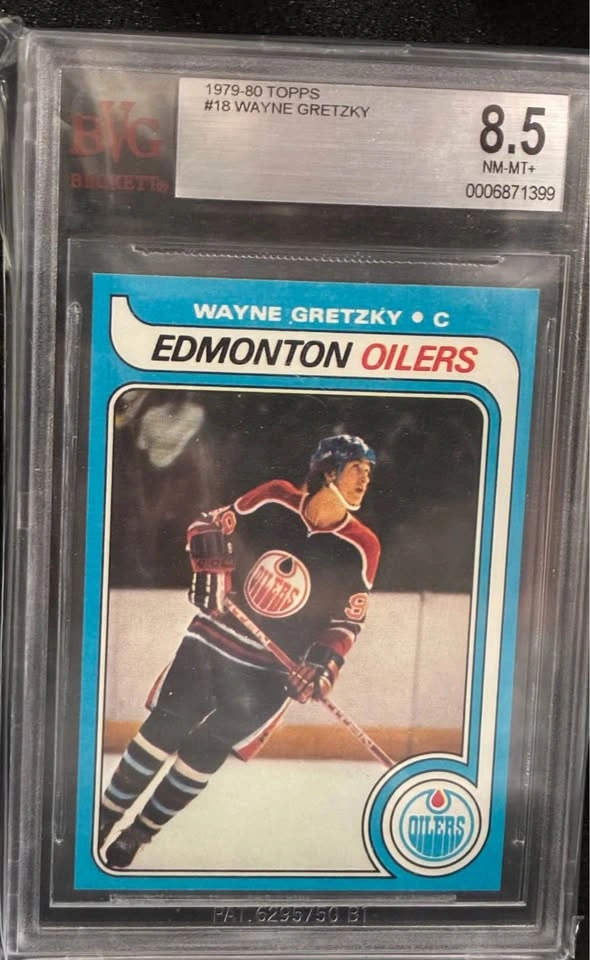 Wayne Gretzky Rookie BVG 8.5 Topps - photo 2