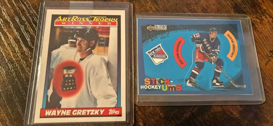 90’s Wayne Gretzky Cards (2)