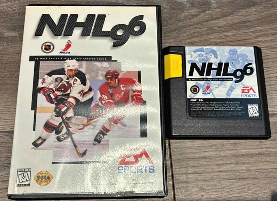 NHL 96 Sega Genesis