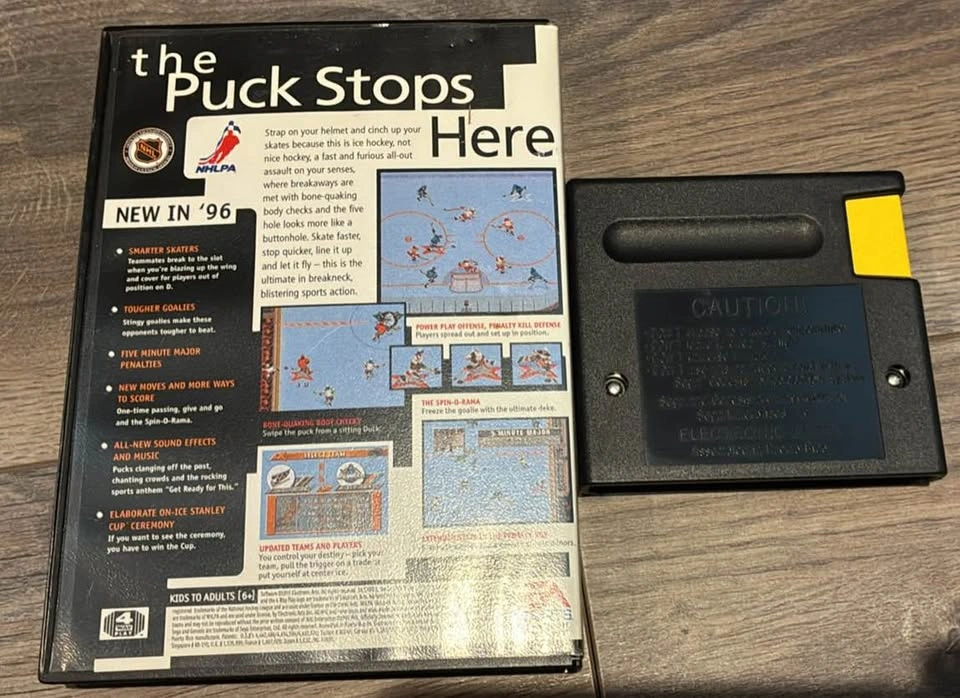 NHL 96 Sega Genesis - photo 2