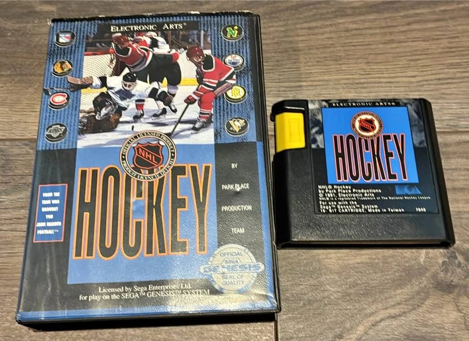 NHL Hockey 1991 Sega Genesis