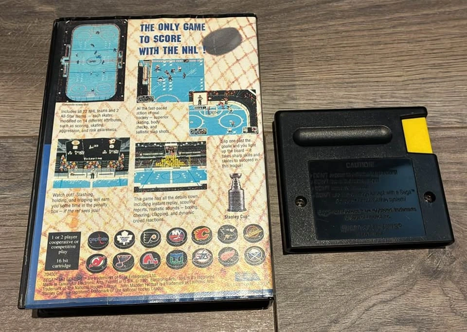 NHL Hockey 1991 Sega Genesis - photo 2