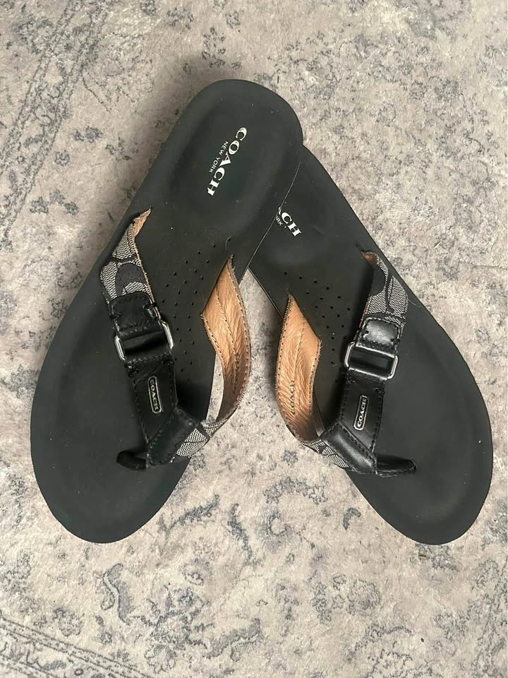 Coach Flip Flops