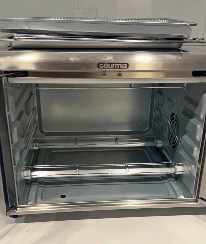 Gourmia Digital French Door Air Fryer Toaster Oven - Stainless S