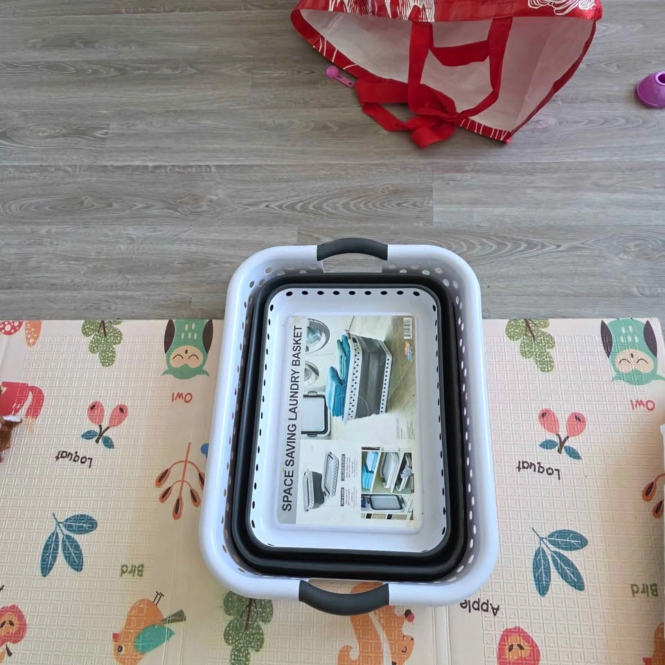 Space Saving Laundry Basket - photo 2
