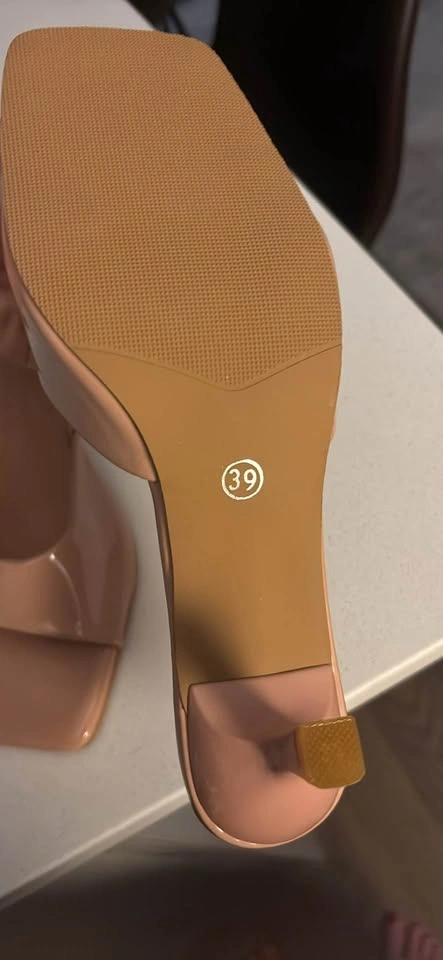 Nude Kitten Heel Mules, 7.5 - photo 3