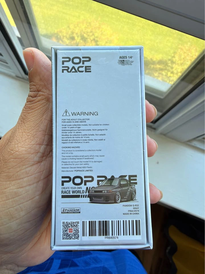 Pop Race Pandem Q-R32 Metal Gray — CDX 2026 Exclusive (Sealed) - photo 2