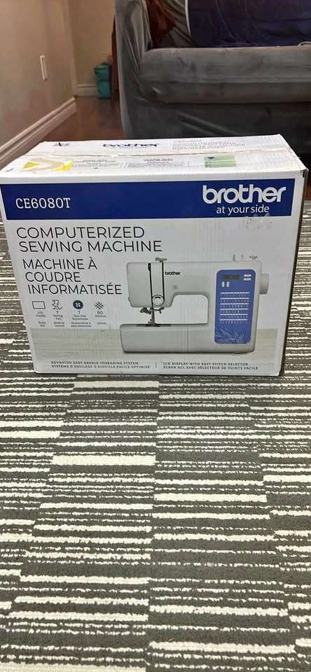 Brother CE6080T Computerized Sewing Machine