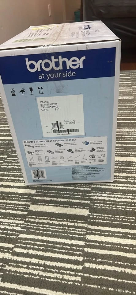 Brother CE6080T Computerized Sewing Machine - photo 2