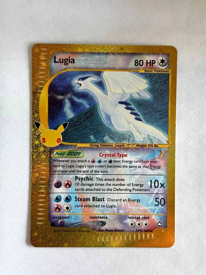 Lugia - ME: 30th Celebration Classic Collection (30C) Pokemon