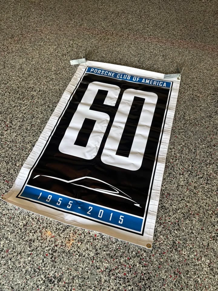 Porsche Club of America 60th Anniversary Banner - photo 2