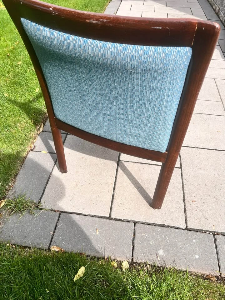 Mid-Century Modern Wood Armchair - photo 2
