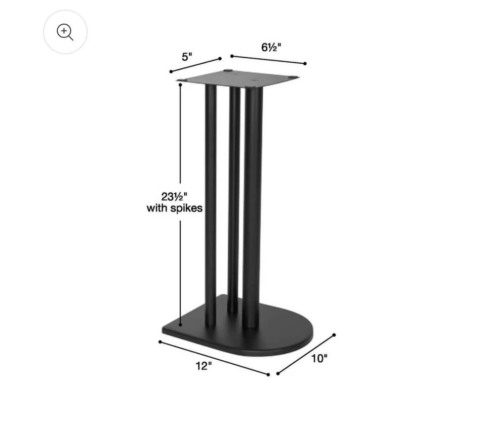 Mission Speaker Stand - 23" (Pair) - photo 3