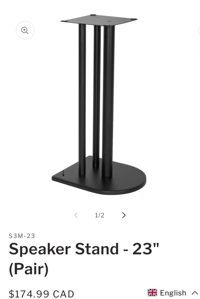 Mission Speaker Stand - 23" (Pair) - photo 4