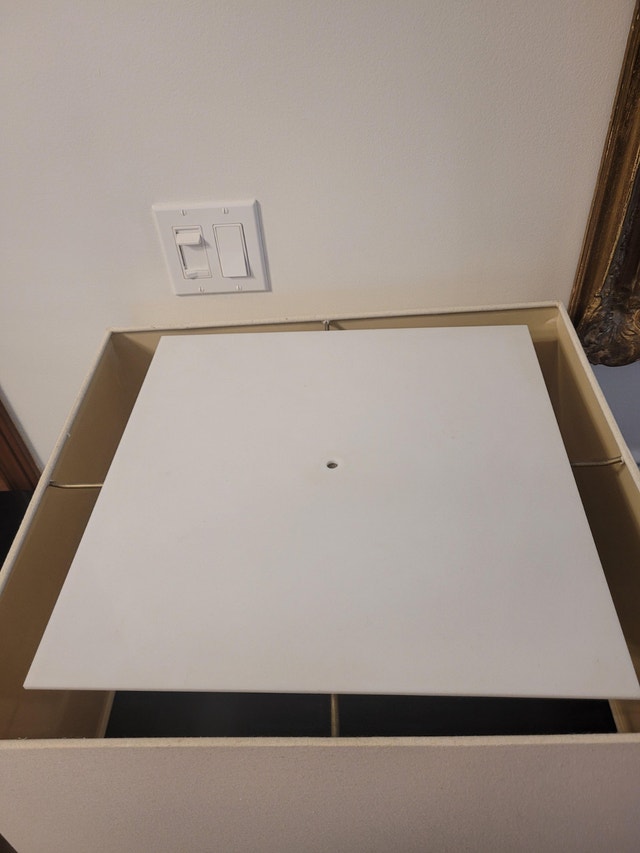 Large rectangular lamp / light shade - photo 4