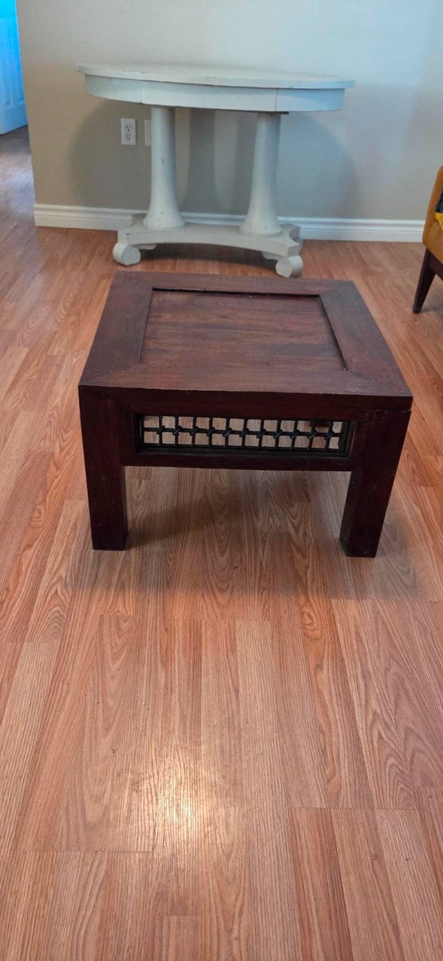 Small Wood Coffee Table - photo 2