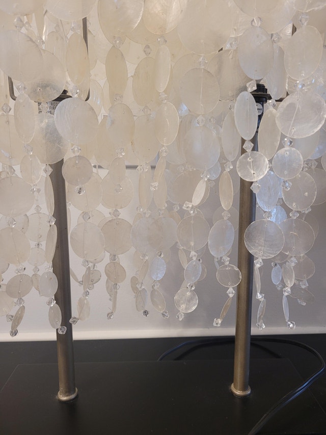 Capiz Shell Table Lamp - photo 4
