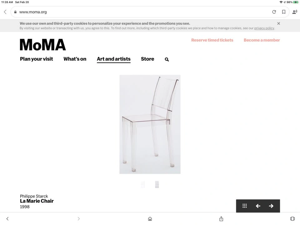 Phillipe Starck La Marie Chair by Kartell - photo 4