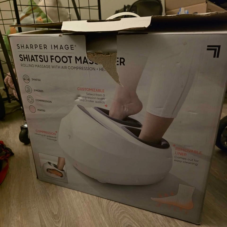 Sharper Image Shiatsu Foot Massager - photo 2
