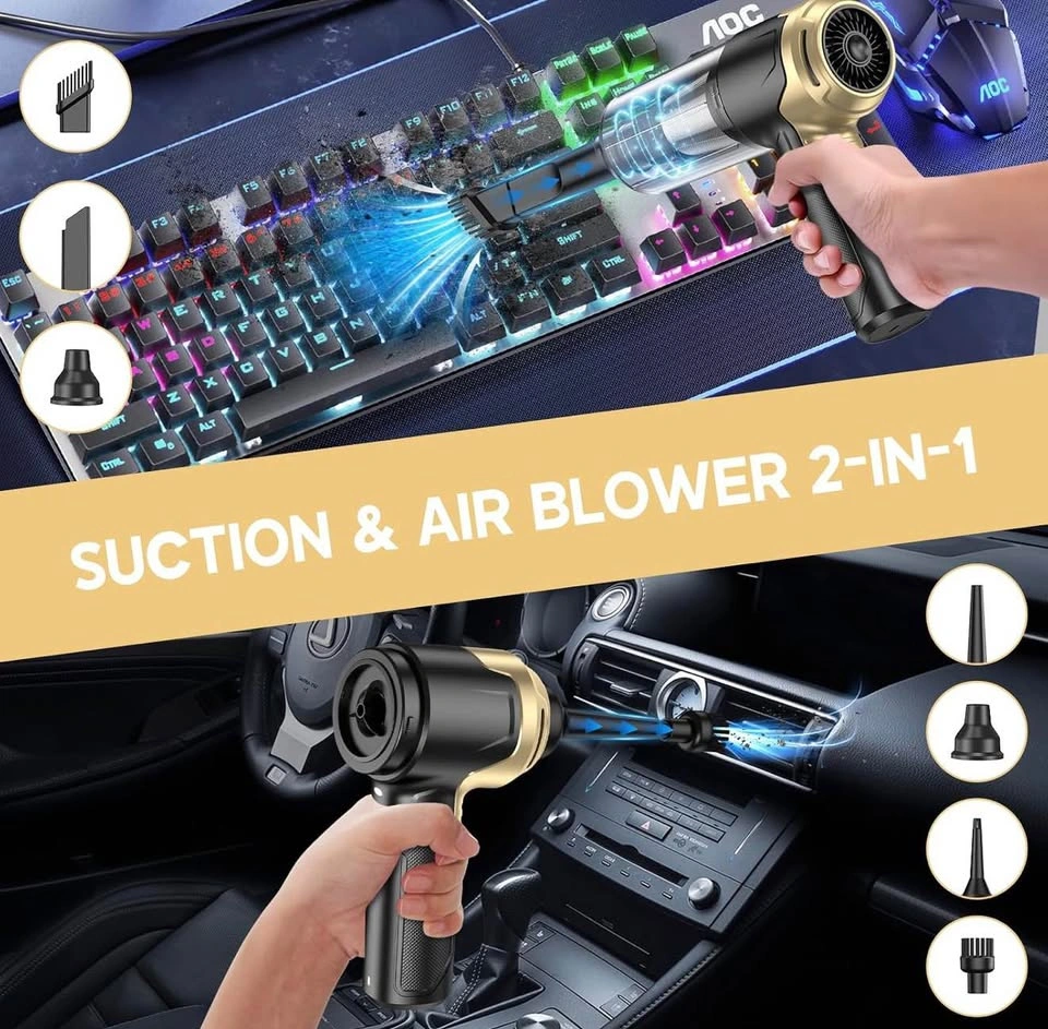 Handheld Car Vacuum Cleaner, 10000PA Hand Held Vacuum - photo 2