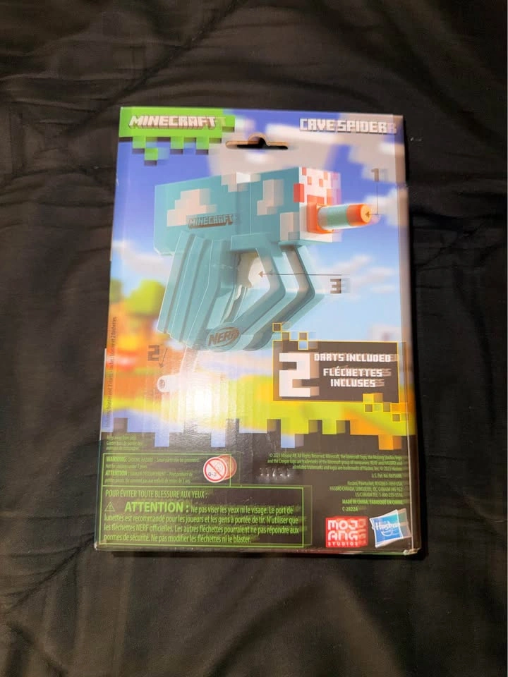 Minecraft Cave Spider Nerf Gun - photo 3