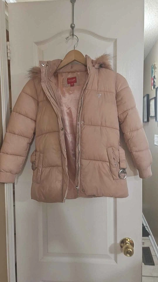 GUESS Girls Light Winter Dress Coat Size 8