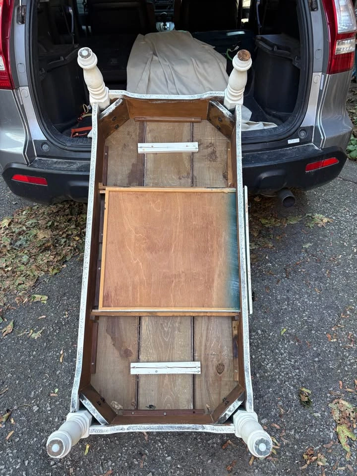 Rustic Farmhouse Solid Wood Coffee Table - photo 5