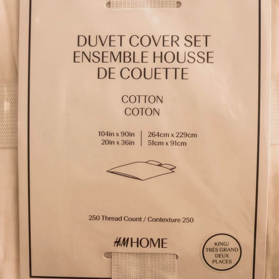 H&M Home Cotton King Duvet Cover Set - photo 2
