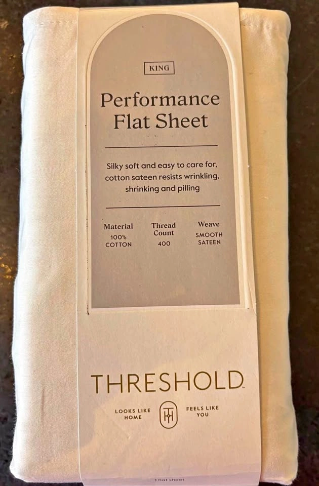 King flat sheet cotton 400 thread count