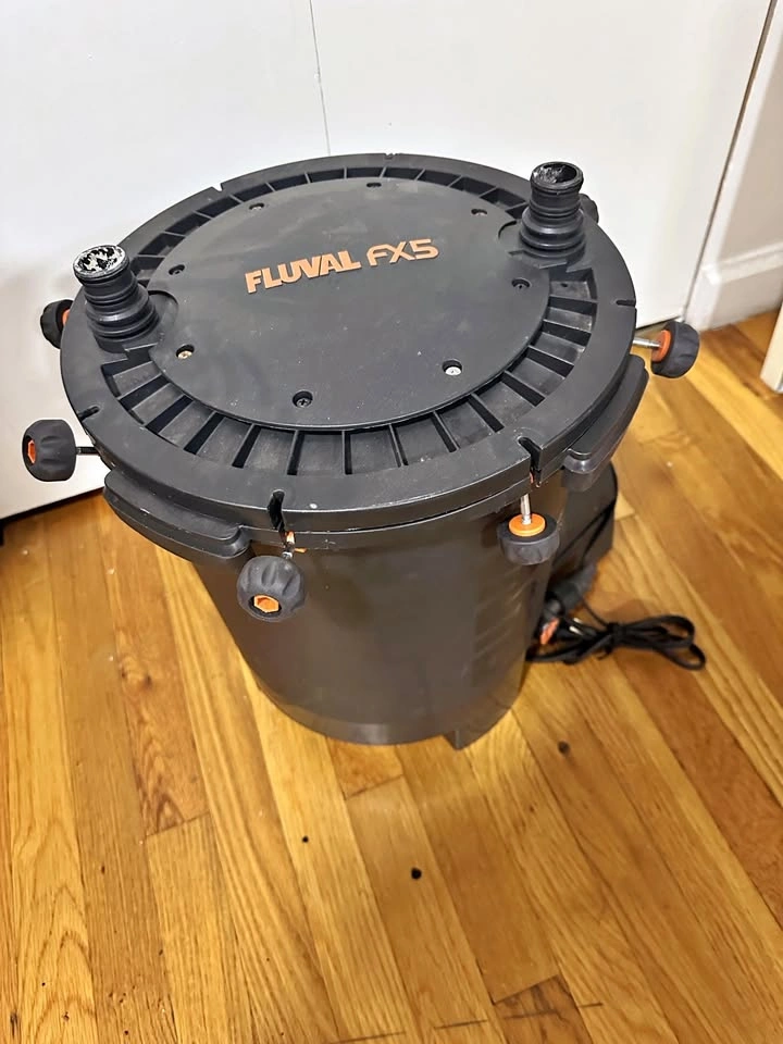 Fluval FX5 Canister Filter, Saltwater Use, Needs Cleaning