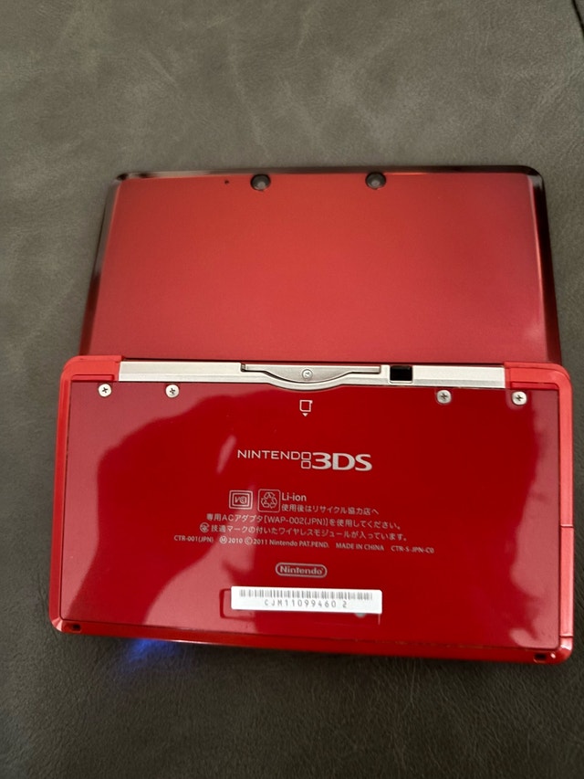 MINT FLARE RED 3DS (MODDED) IN BOX (LIKE NEW) NEGOTIABLE - photo 3