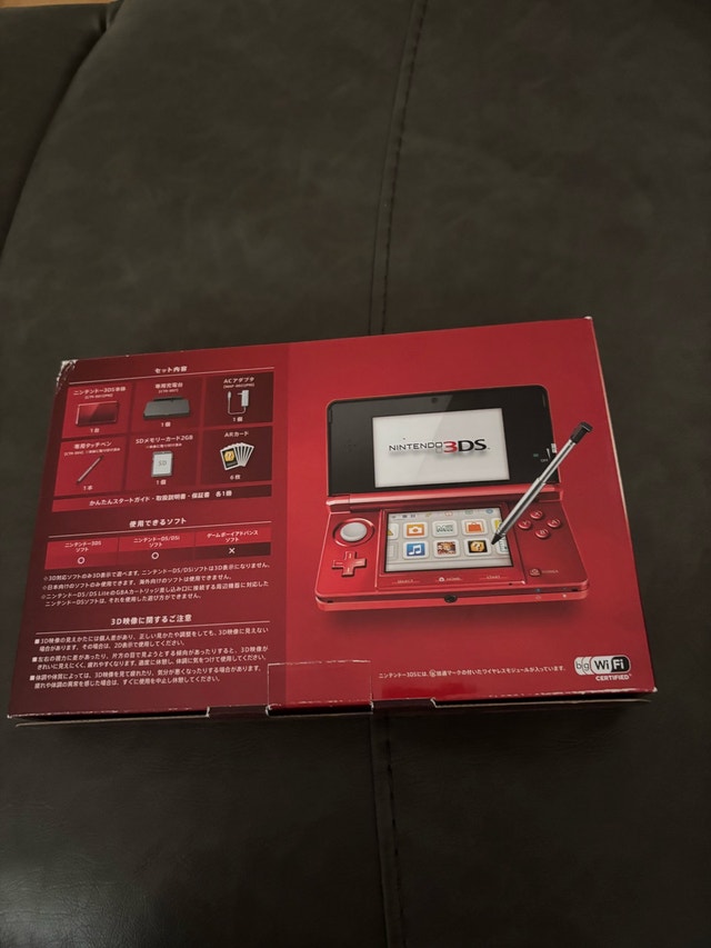 MINT FLARE RED 3DS (MODDED) IN BOX (LIKE NEW) NEGOTIABLE - photo 5