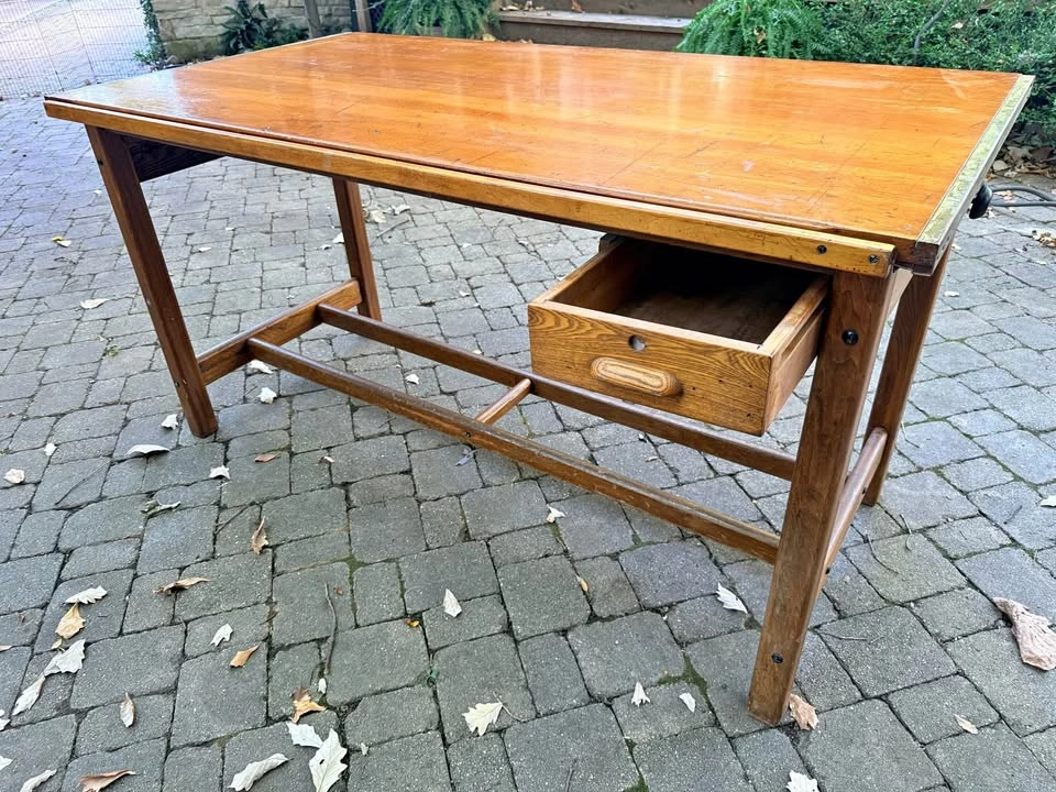 1950's Hamilton Drawing table