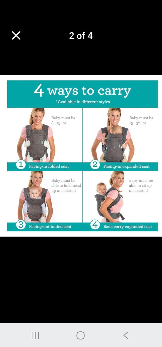 Infantino Baby Carrier - photo 2