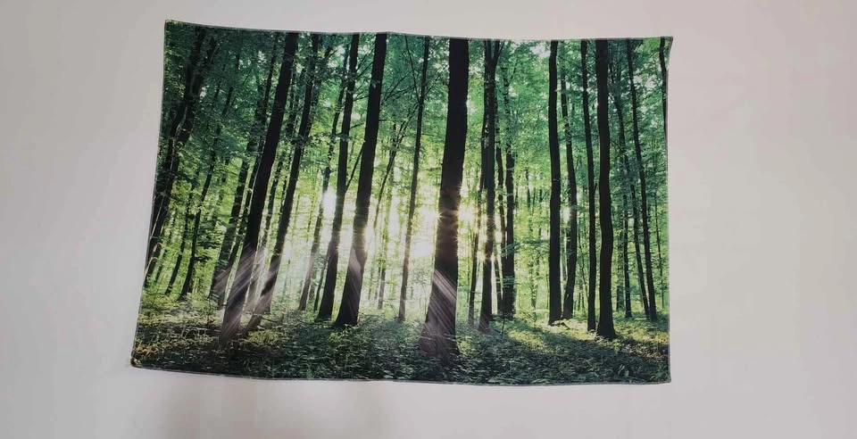 Waterfall Poster and Forest Tree Tapestry Wall Hanging - photo 2