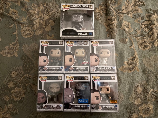 Funko Pop Zack Snyder Justice League Collection